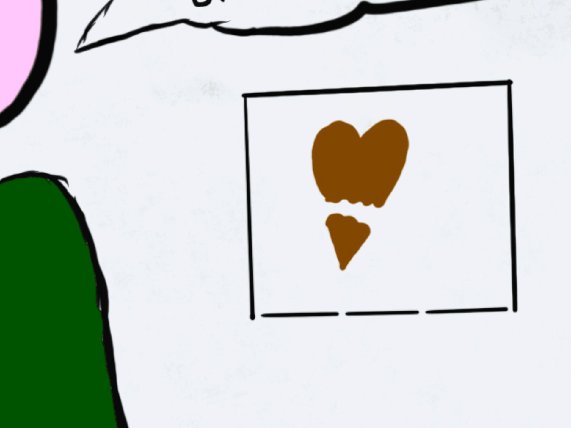 Lucka 5: Pepparkakshjärta