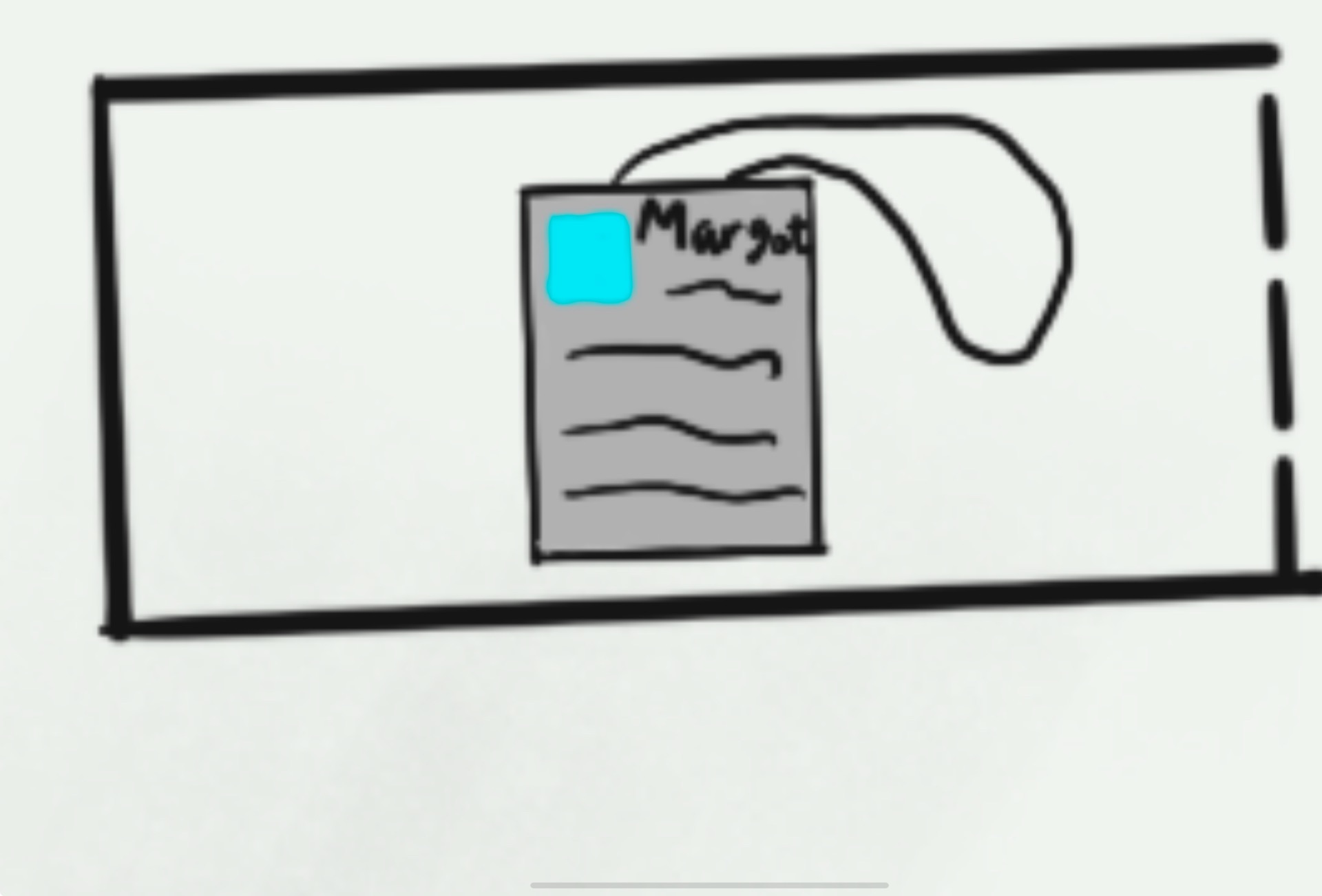 Lucka 13: Margits Passerkort