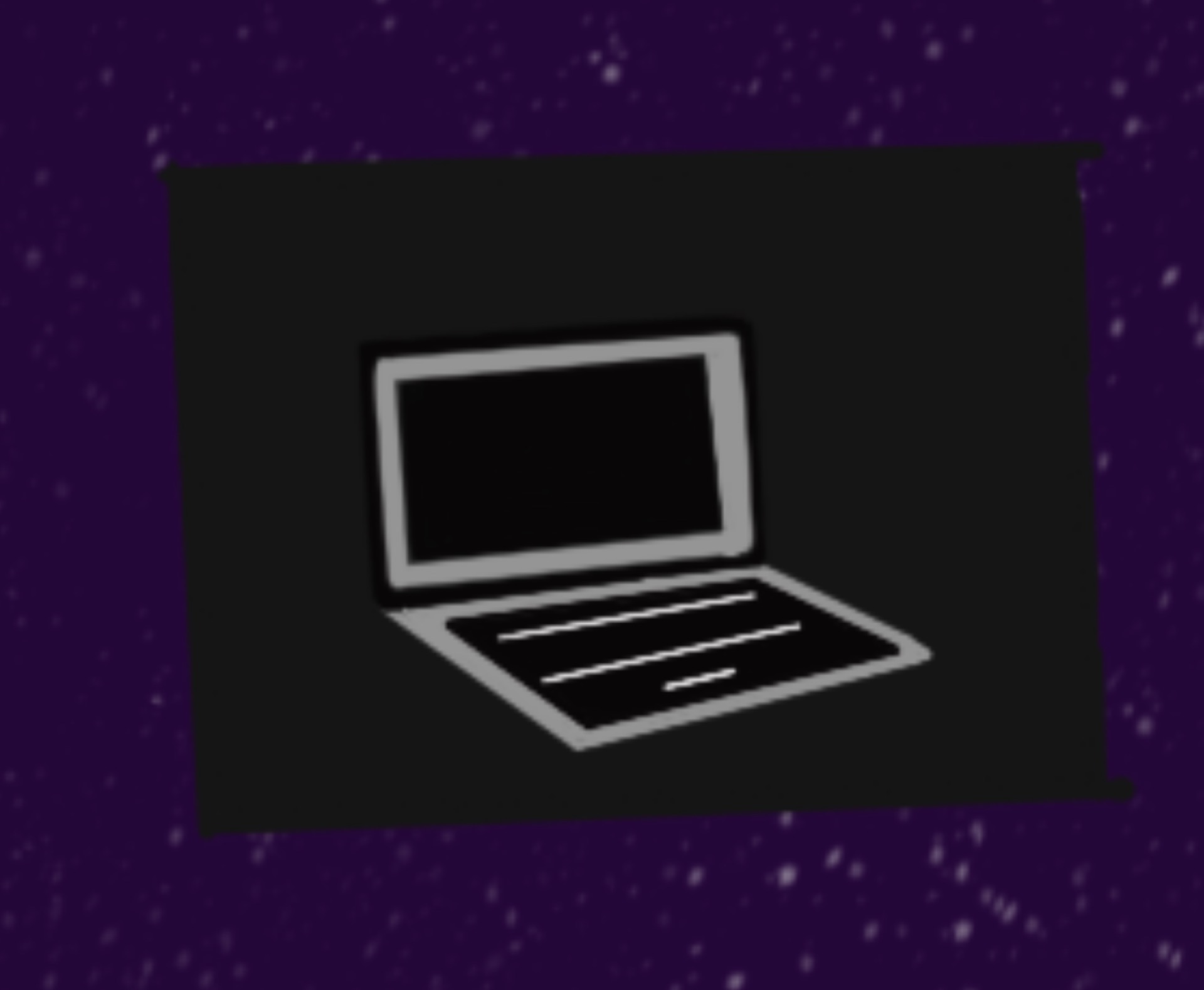 Lucka 18: Grannen Nils dator.